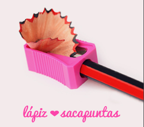 lápiz y sacapuntas