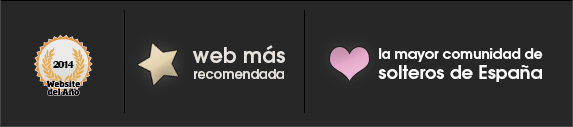 2014 website del año - Web más recomendada - La mayor comunidad de solteros de España